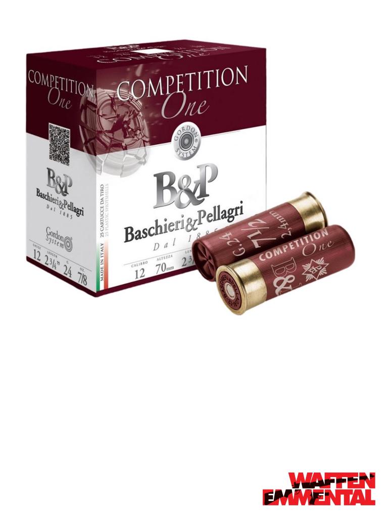 Baschieri & Pellagri 12/70 Competition ONE Trap 2,4mm 24g 25 Stück Pro ...